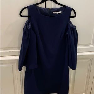 Darling Trina Turk navy blue dress. EUC. Size 2